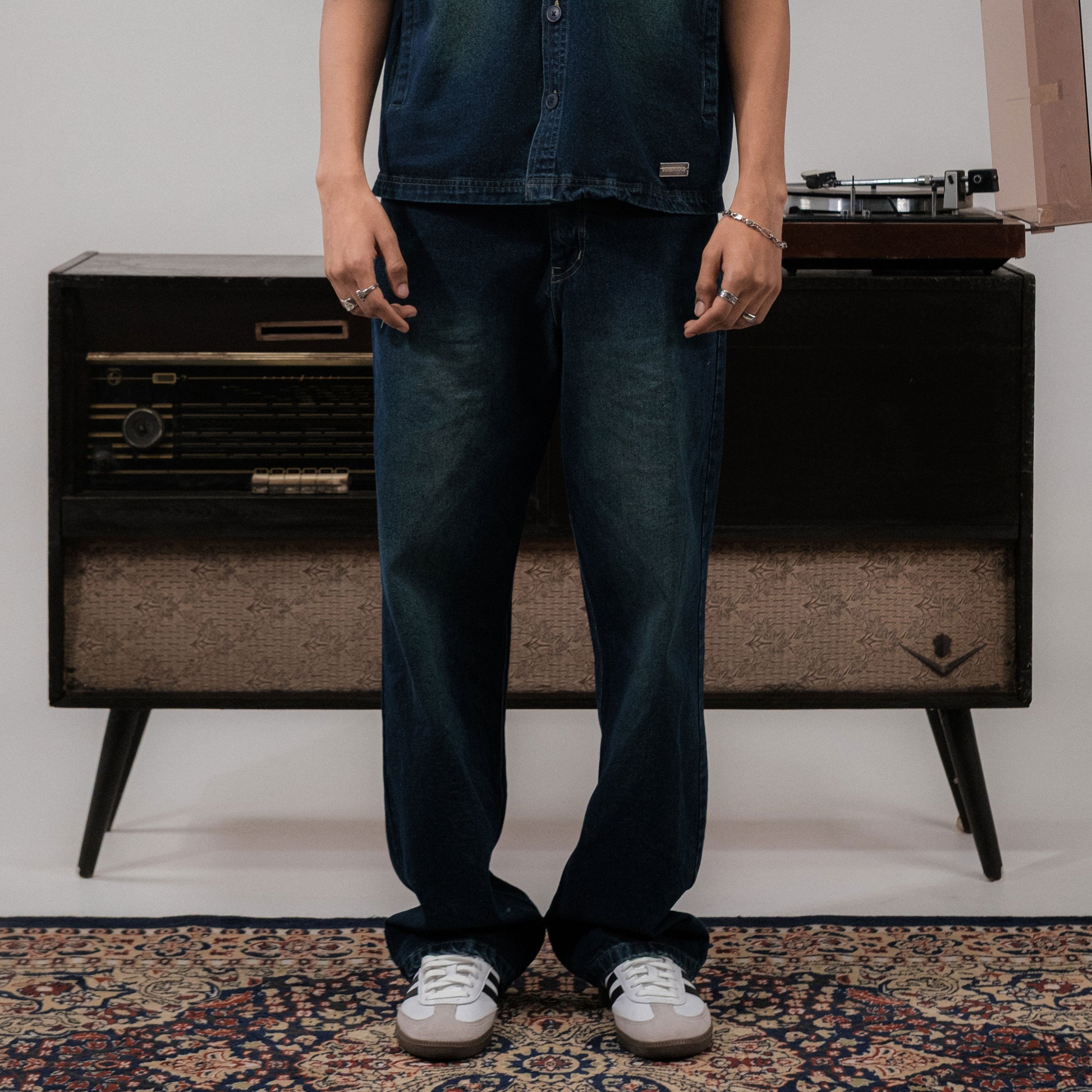 Superkicks | DENIM PANT { BLUE