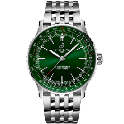 Breitling Navitimer Automatic Green Dial Men 41mm