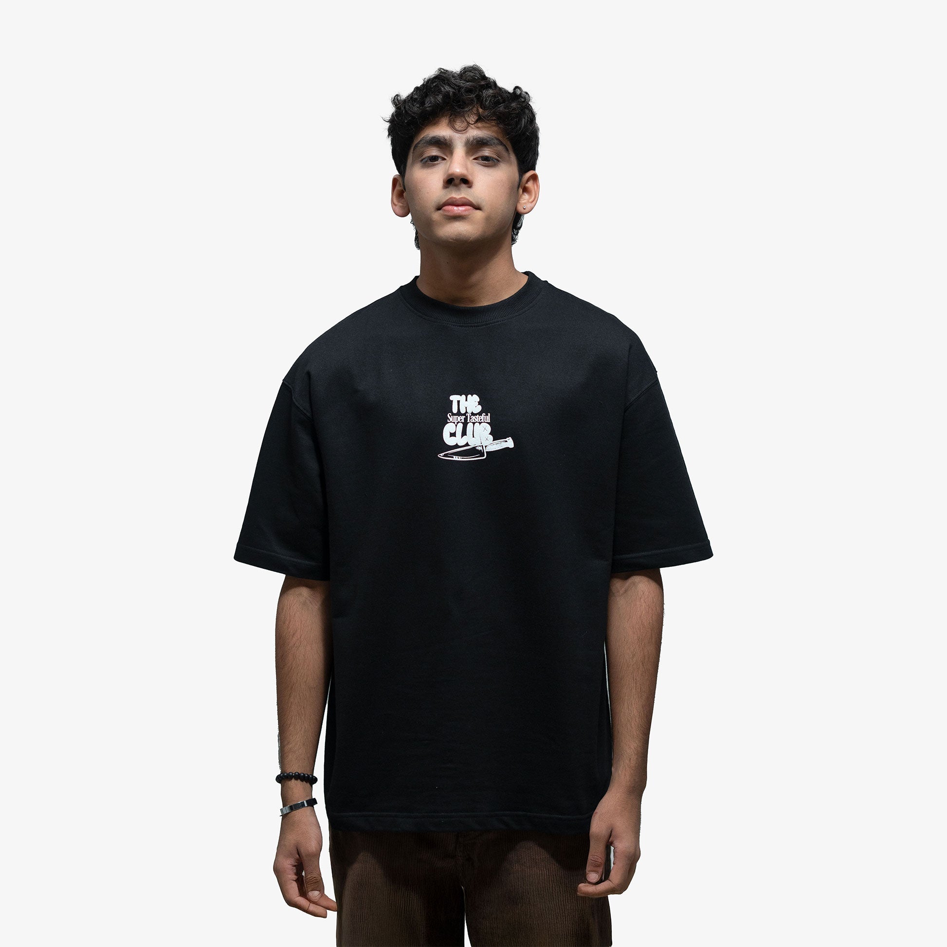 SUPERKICKS | THE BREADWINNER TEE { BLACK