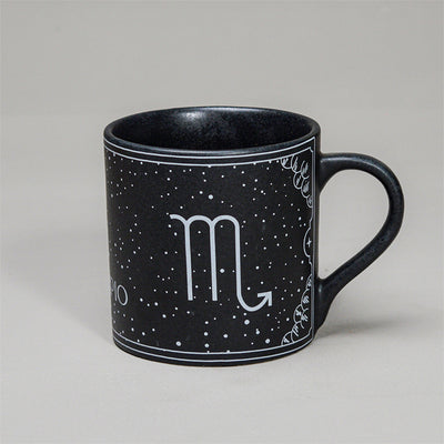 Black - Ceramic Sunsign Theme Coffee Mug Scorpio (350ml)