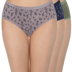 Print Low Rise Hipster Panties (Pack of 3)