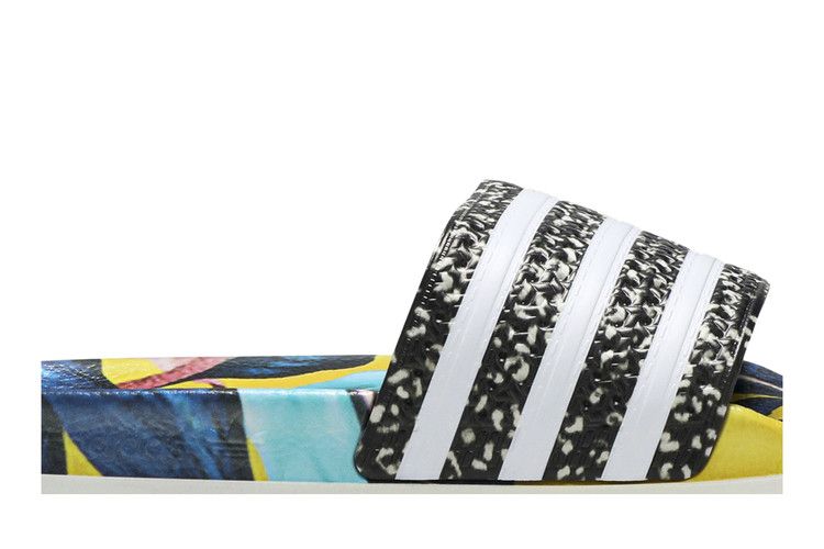 adidas Adilette Slides The Farm Tropical Leaf Print (Women's)