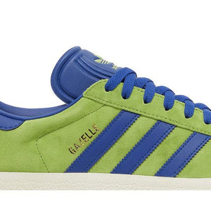 adidas Gazelle Lime Royal Blue