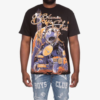 BILLIONAIRE BOYS CLUB | BB ASTRO ROVER SS KNIT { BLACK