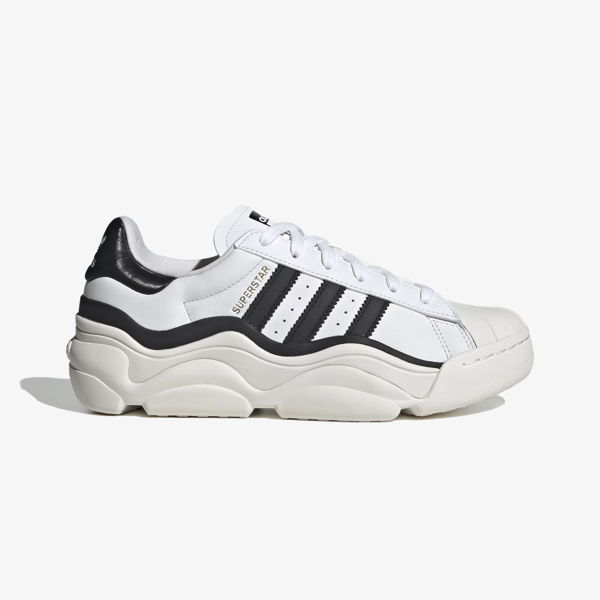 Adidas Originals | SUPERSTAR  { WHITE/BLACK
