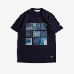 FDMTL | PRINTED BORO TEE  { NAVY
