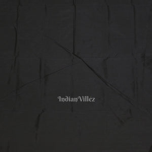 Coffee Black Buti Bomkai Sambalpuri Silk Saree