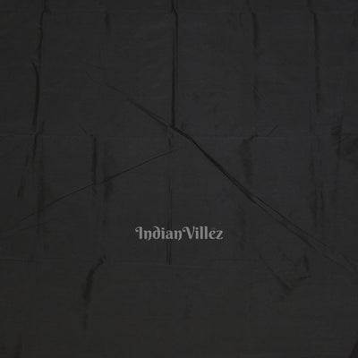 Coffee Black Buti Bomkai Sambalpuri Silk Saree