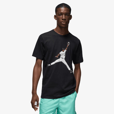 Jordan | FLIGHT MVP T-SHIRT  { BLACK/WHITE/WHITE