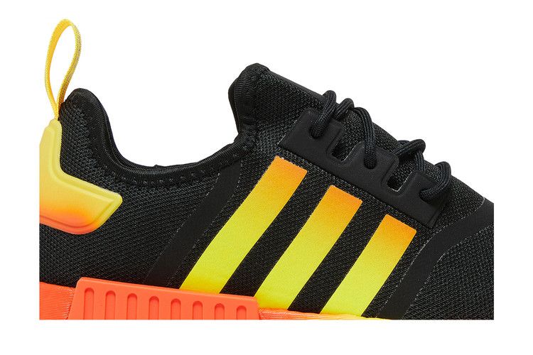 adidas NMD R1 Black Orange Yellow Gradient