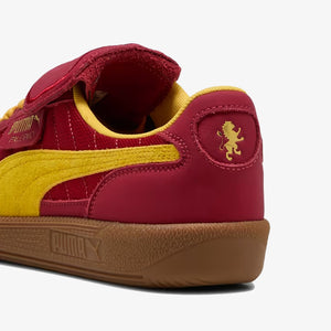 PUMA | x HARRY POTTER PALERMO HAIRY SUEDE FORMSTRIP { DARK CRIMSON-YELLOW SIZZLE