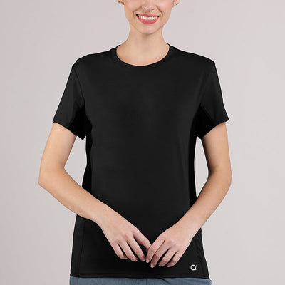 Flaunt Workout Tee - Black