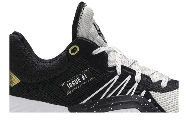 adidas D.O.N. Issue #1 White Black Gold Metallic