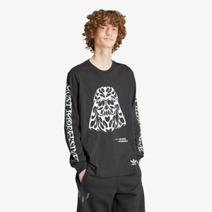 Adidas Originals | STAR WARS NANZUKA LONG SLEEVE TEE  { BLACK