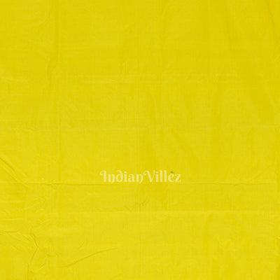 Yellow Ram Sita Vivah Theme Pattachitra Saree