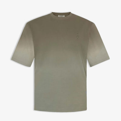 ALMOST GODS | ALPHA CROSS TEE IN DIP { DYE GREEN