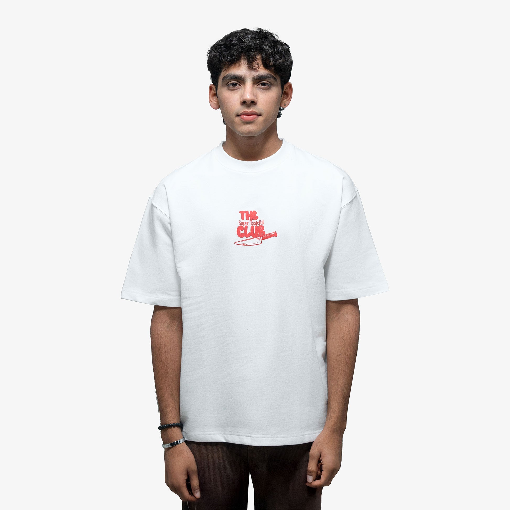 SUPERKICKS | THE NOODLE AFFAIR TEE { WHITE