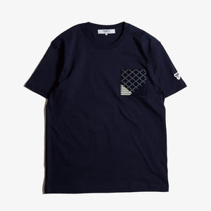 FDMTL | ORIGAMI TEE { NAVY