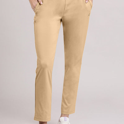 Energize Flexi Track Pants - Irish Cream