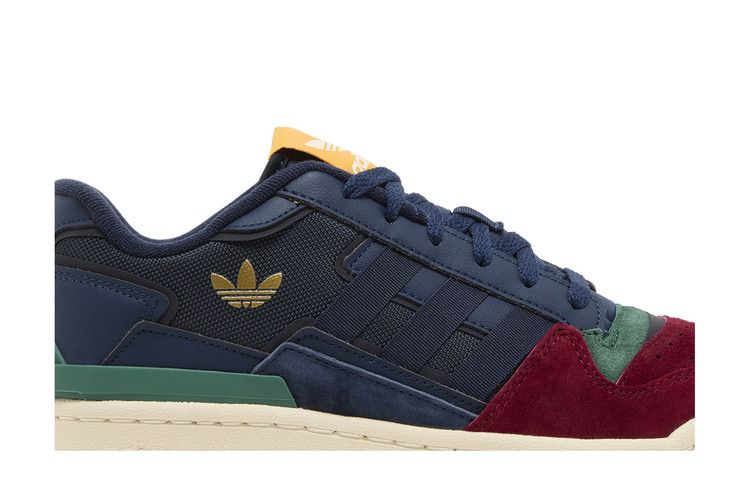 adidas Forum Exhibit Low 2.0 Collegiate Navy Burgundy Green