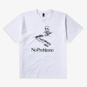 NO PROBLEMO | TOBOGGAN SS TEE { WHITE