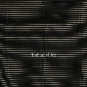 Navy Blue Tribal Theme Odisha Ikat Sambalpuri Pure Cotton Saree