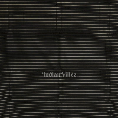 Navy Blue Tribal Theme Odisha Ikat Sambalpuri Pure Cotton Saree