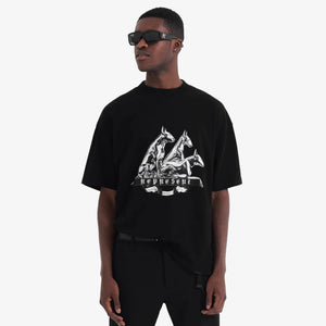 Represent | BULLTERRIER T-SHIRT  { JET BLACK