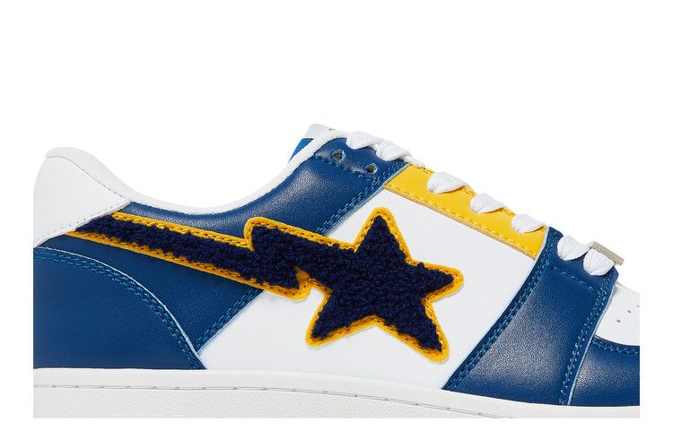 A Bathing Ape Bape Sta Low Patched Navy