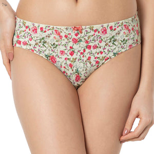 Smooth Charm Bikini Panty - Floral Whimsy Pr