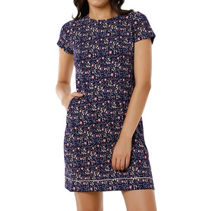 Sleep Dress - Ocean Cavern Floral Print