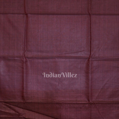 Onion Color Gopalpur Tussar Silk Saree