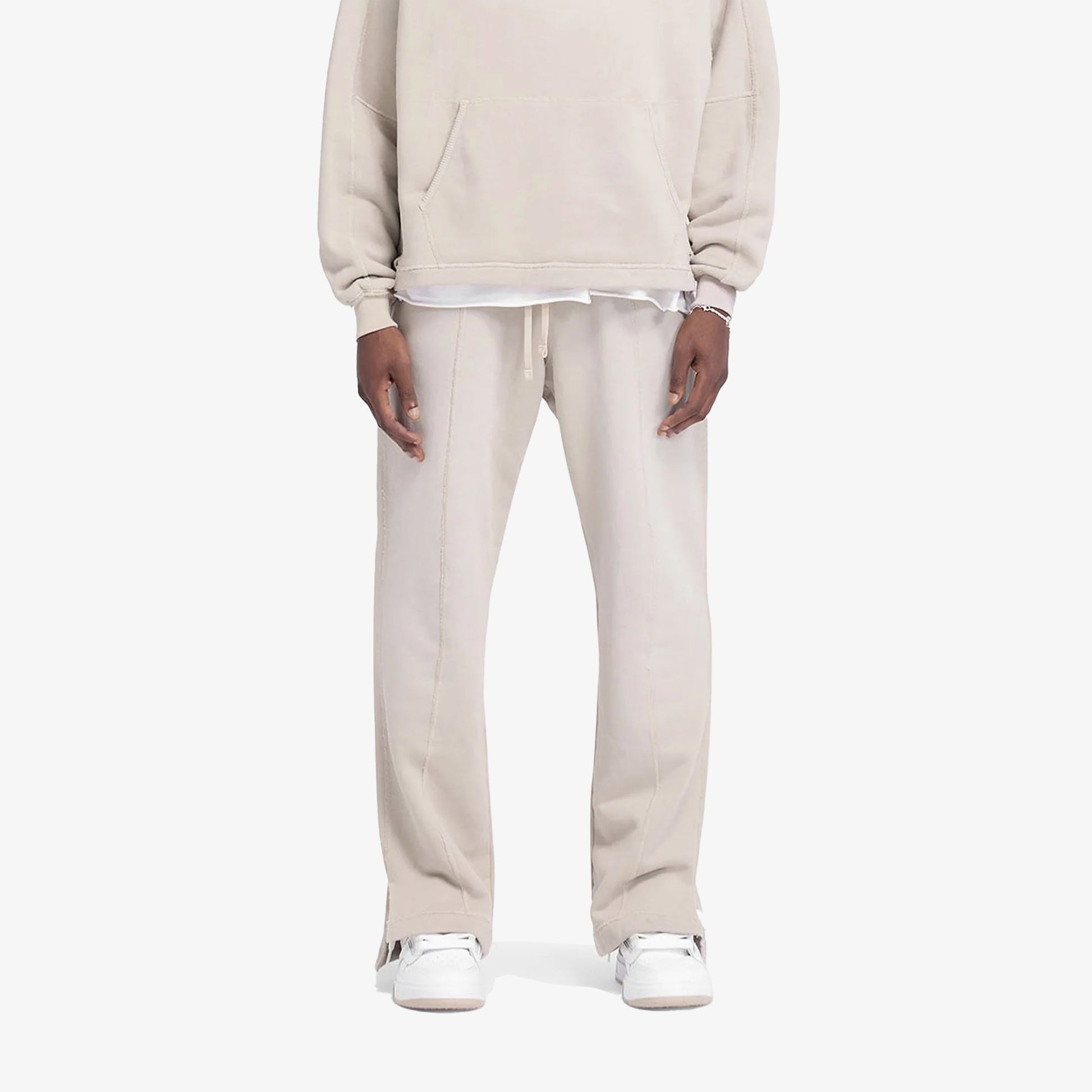 REPRESENT | STEPPED HEM SWEATPANTS { OAT
