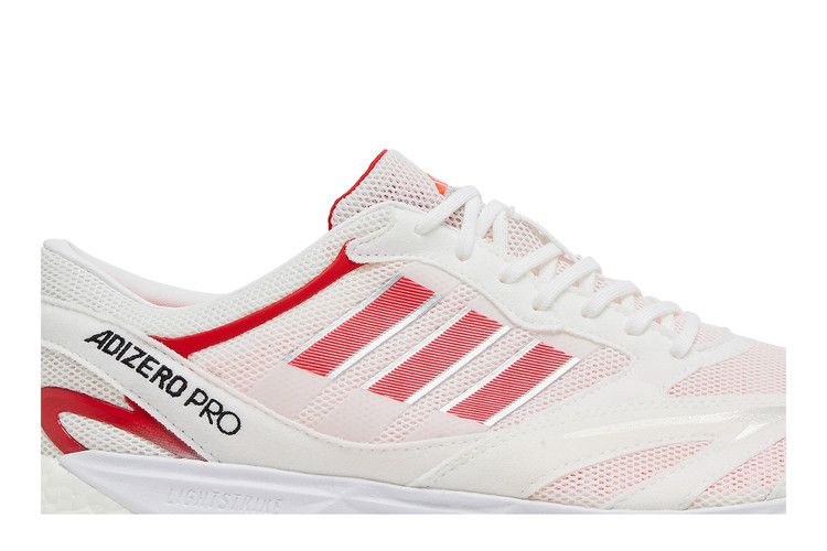 adidas Adizero Pro V1 DNA Cloud White Vivid Red