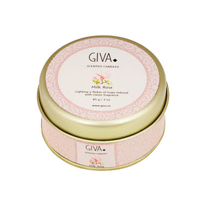 Milk Rose Candle