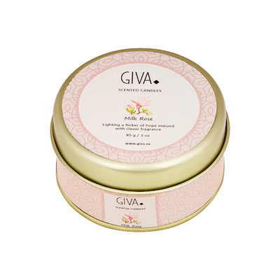 Milk Rose Candle