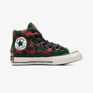 CONVERSE | CHUCK 70 LUXE PLUSH { RED/WHITE