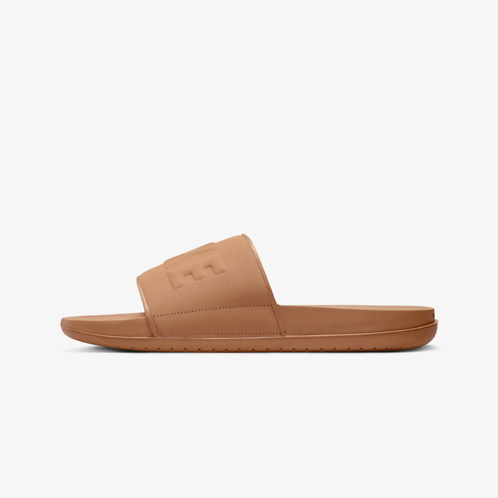 Nike | OFFCOURT SLIDES  { LT BRITISH TAN/LT BRITISH TAN