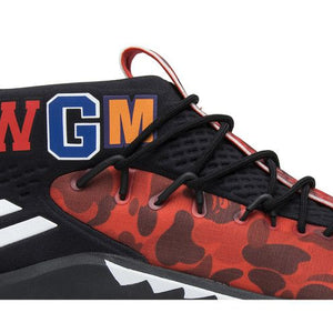 adidas Dame 4 A Bathing Ape Red