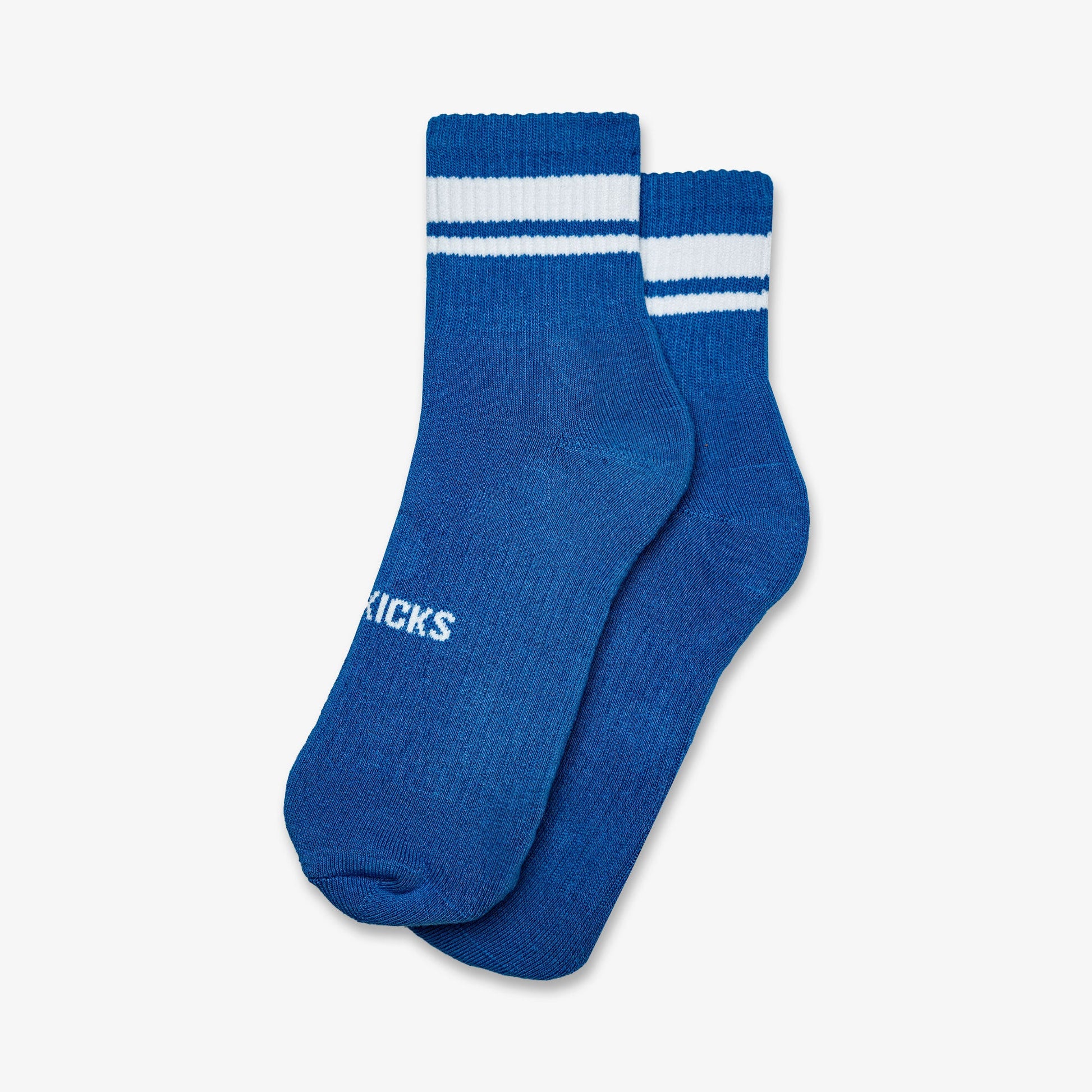 Superkicks | CREW SOCKS  { BLUE