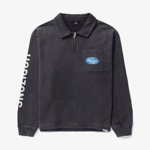 Represent | CLASSIC PARTS QUARTER ZIP  { AGED BLACK