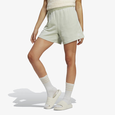Adidas Originals | ESSENTIALS+ MADE WITH HEMP SHORTS  { LINEN GREEN