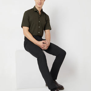 Wrinkle Free Half Sleeve Shirt