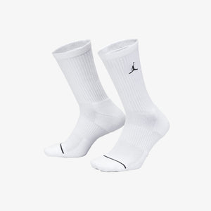 Jordan | EVERYDAY CREW SOCKS (3 PAIRS)  { WHITE/BLACK