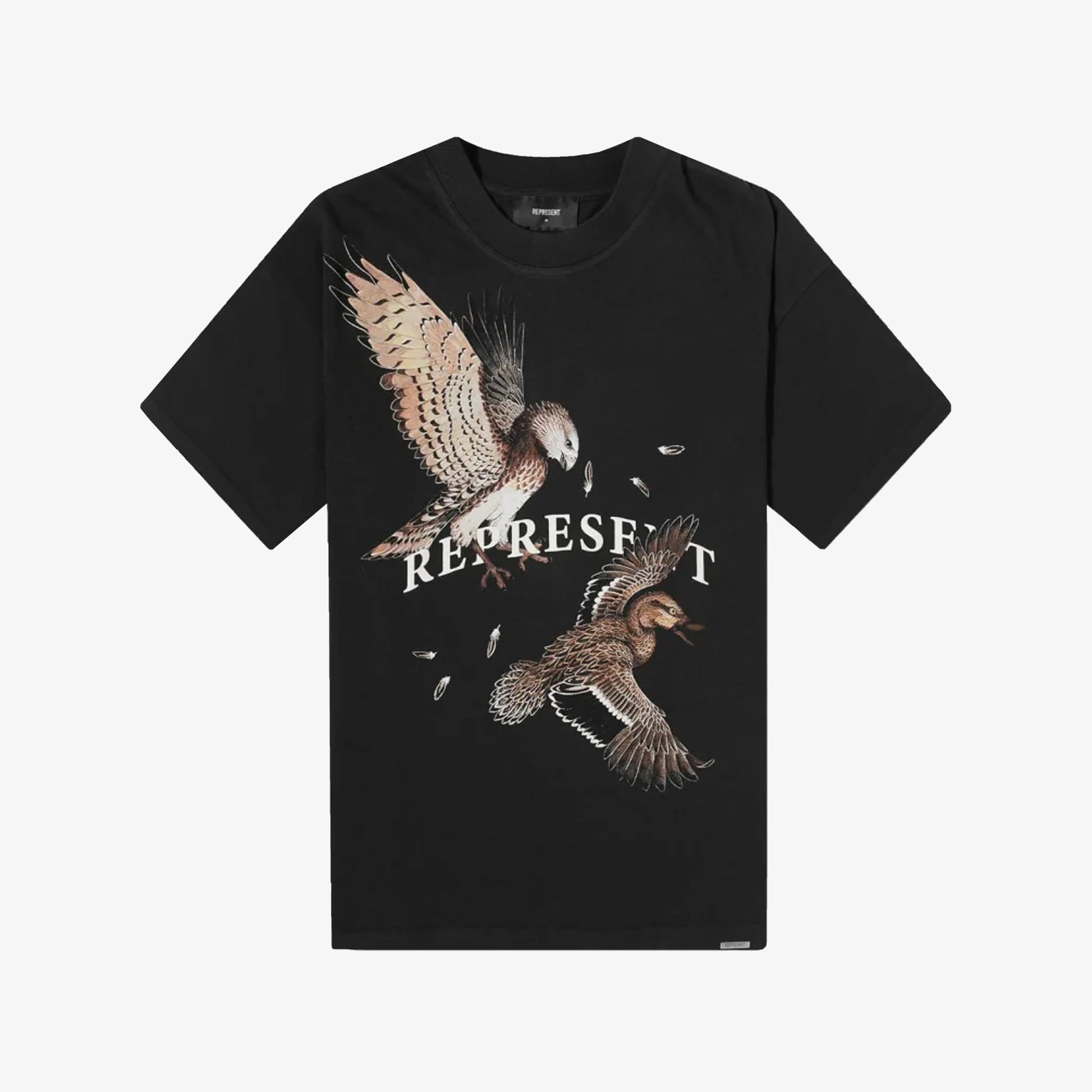 Represent | BIRDS OF PREY T-SHIRT  { OFF BLACK