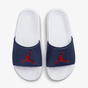 JORDAN | JUMPMAN SLIDES { MIDNIGHT NAVY/GYM RED-WHITE