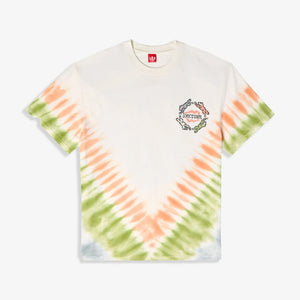 Icecream | TIE DYE S/S KNIT { ANTIQUE WHITE