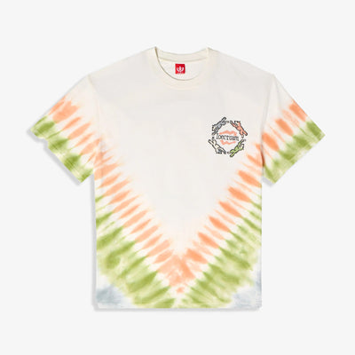 Icecream | TIE DYE S/S KNIT { ANTIQUE WHITE