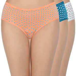 Printed Low Rise Hipster (Pack of 3) - C515