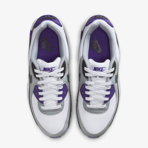 Nike | AIR MAX 90 { WHITE/IRON GREY-BLACK-WOLF GREY